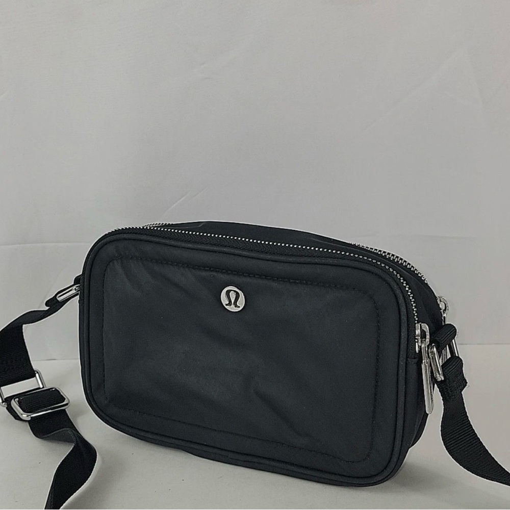 lululemon athletica Black Mini Crossbody Bag